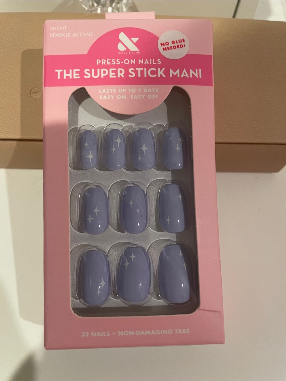 Olive and June Lavender Press-On Nails – The Super Stick Mani